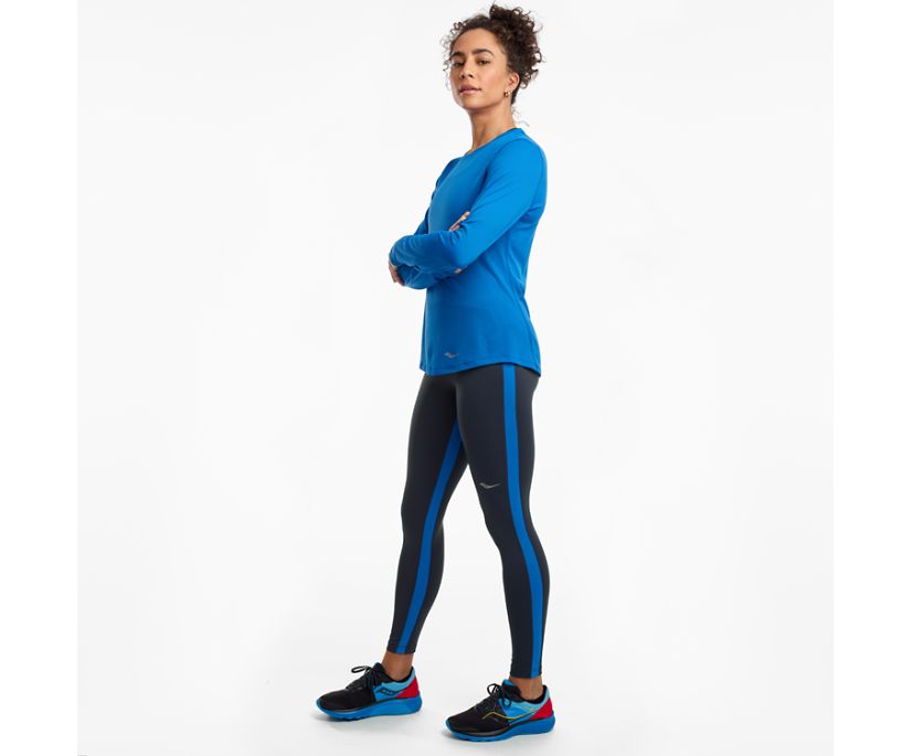 Saucony Fortify Women's Pants Blue | Canada 331LISH